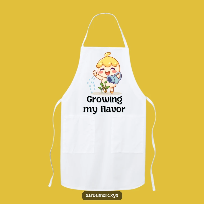 Funny Gardener Apron: Sprout Hydration Station, Hilarious Funny Gift