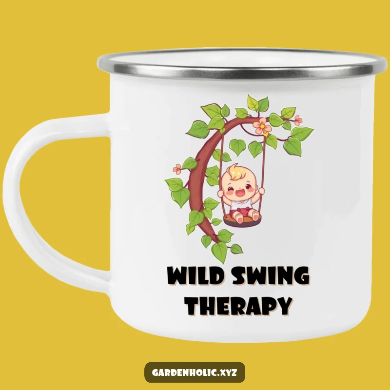 Funny Adventure Camping Mug: Vine Ride Fun, Ideal Playful Gift