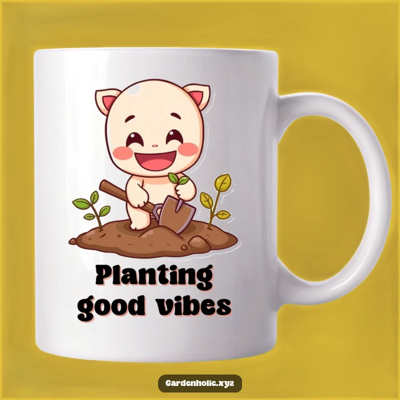 Funny Planter Mug: Cheerful Character Gifts for Gardeners and Dreamers