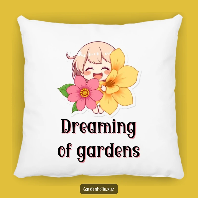 Funny Giggling Flower Pillow: Cozy Comfort with a Humorous Touch
