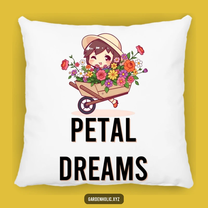 Funny Blooming Swagger Pillow: Cozy Comfort and Floral Cheer