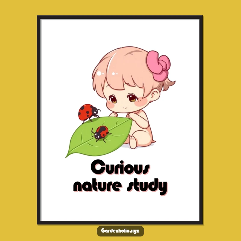 Funny Curious Character Digital Art - Bring Nature's Wonder to Your Walls