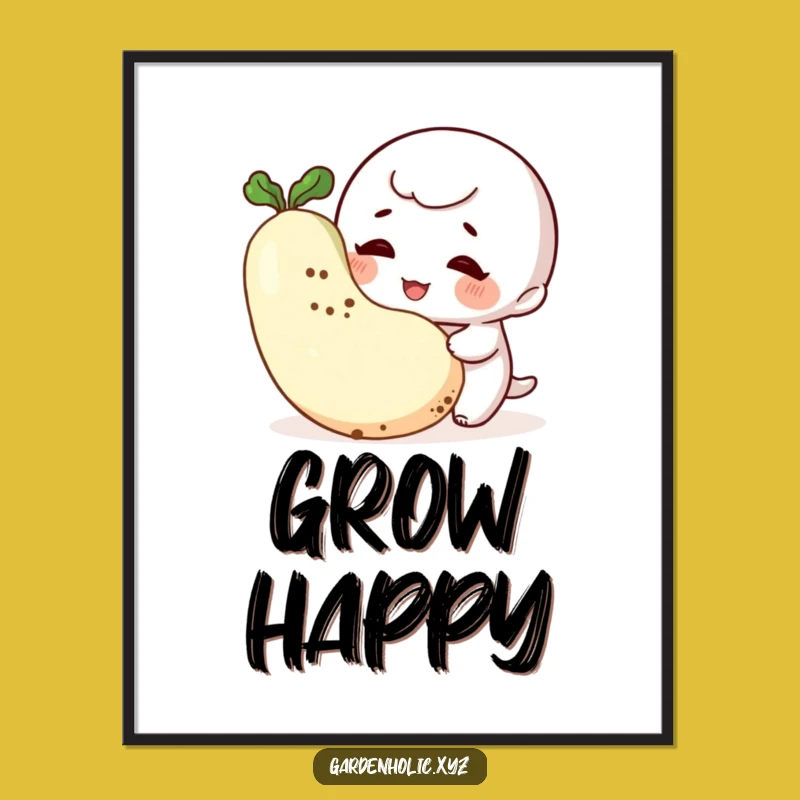 Funny Gardener Digital Art: Instant Garden Humor