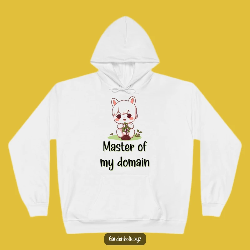 Cozy Funny Gardener Hoodie: Happy Pruner, Perfect Gift for Plant Parents