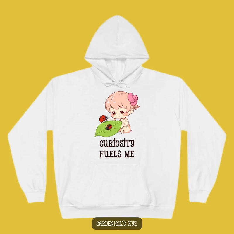 Funny Curious Character Hoodie - Stay Cozy While Exploring Life's Details