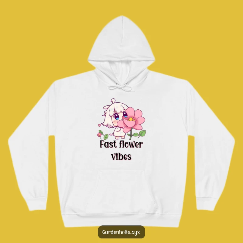 Funny Surprised Flower Hoodie - Cozy Up with Surprise Funny Gift
