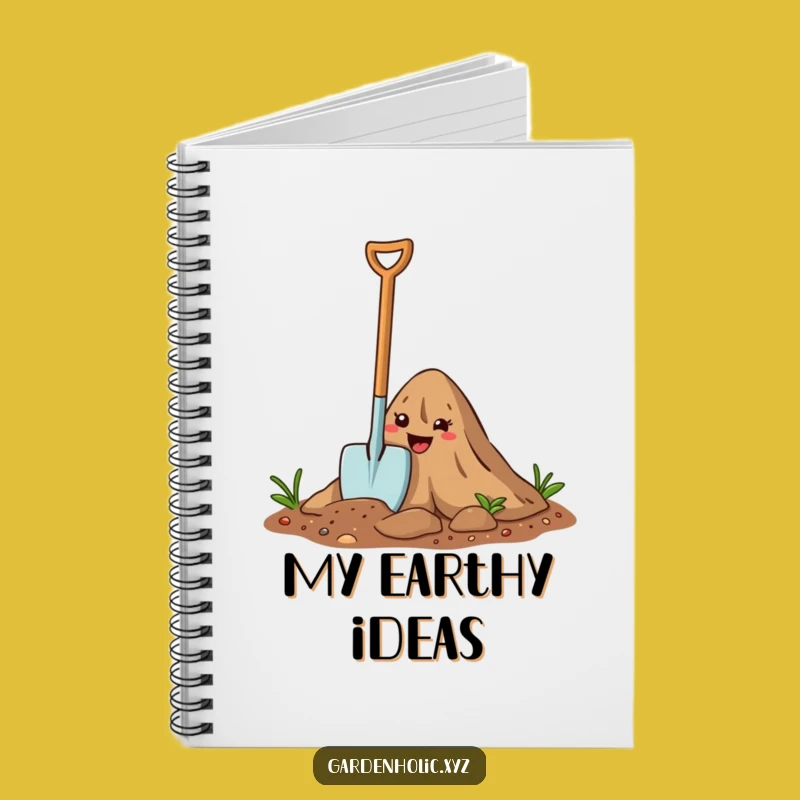 Funny Garden Trowel Notebook: Plan Your Plots with this Cheerful Journal