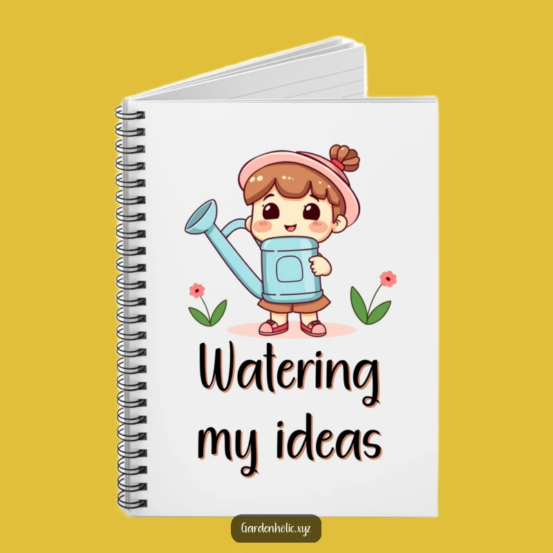 Funny Gardener Notebook: Jot Down Ideas, Giant Can, Perfect Gift!