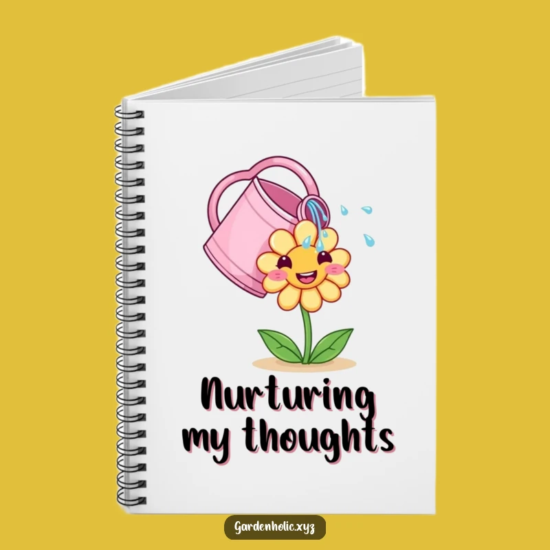 Funny Watering Can Notebook: Plan Your Garden with this Blooming Journal