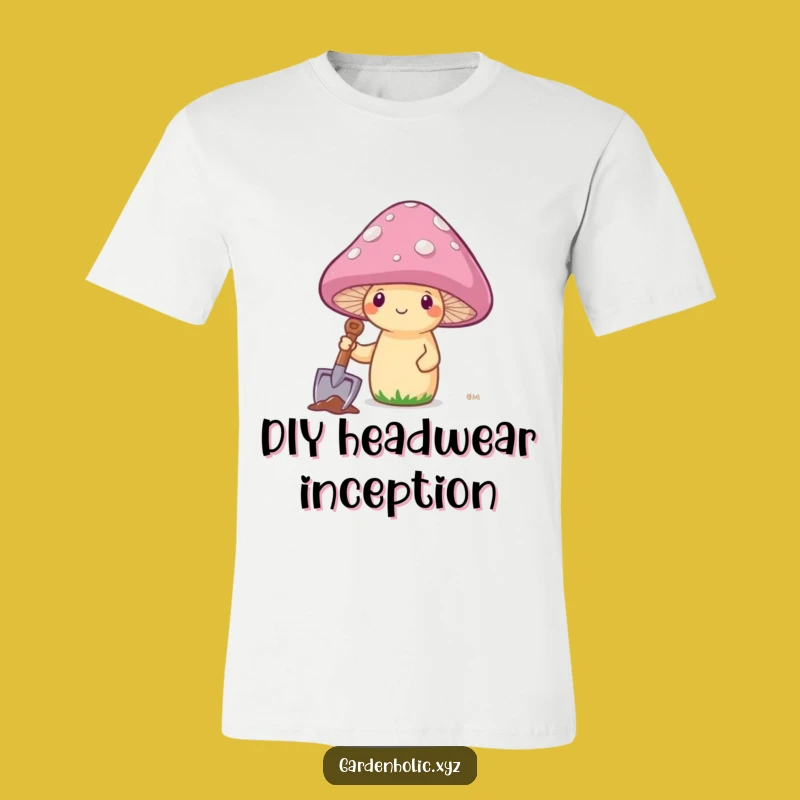 Funny Mushroom Planting T-Shirt: Wearable Humor for Gardeners and Fun Lovers