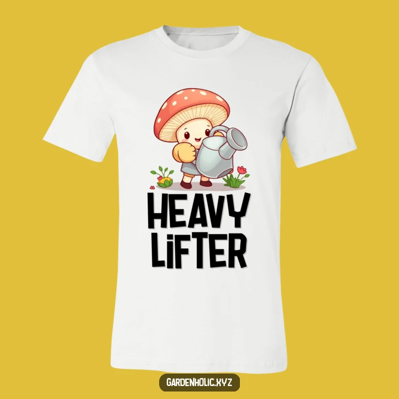 Funny Mushroom Gardener Tee: Big Dreams, Small Size, Great Funny Gift