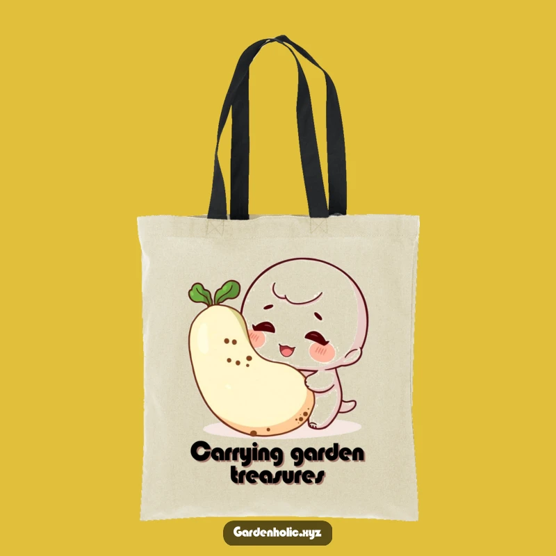 Funny Gardener Tote Bag: Carry Your Harvest with Humor